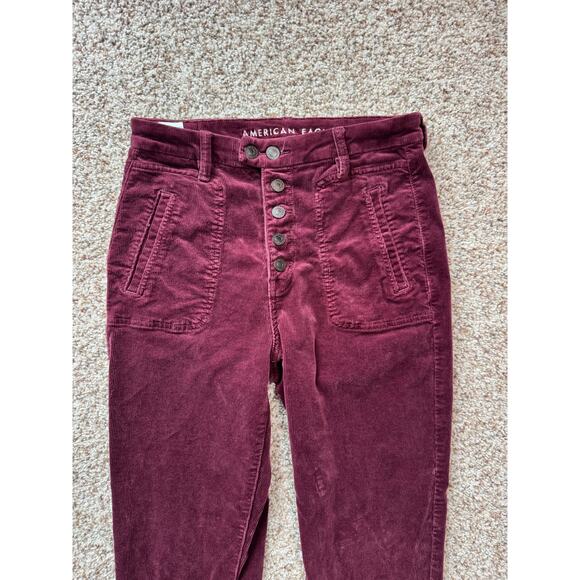 American Eagle Outfitters Woman's Corduroy jeans/Pants; size 6 EXTRA LONG/Tall - Picture 7 of 10
